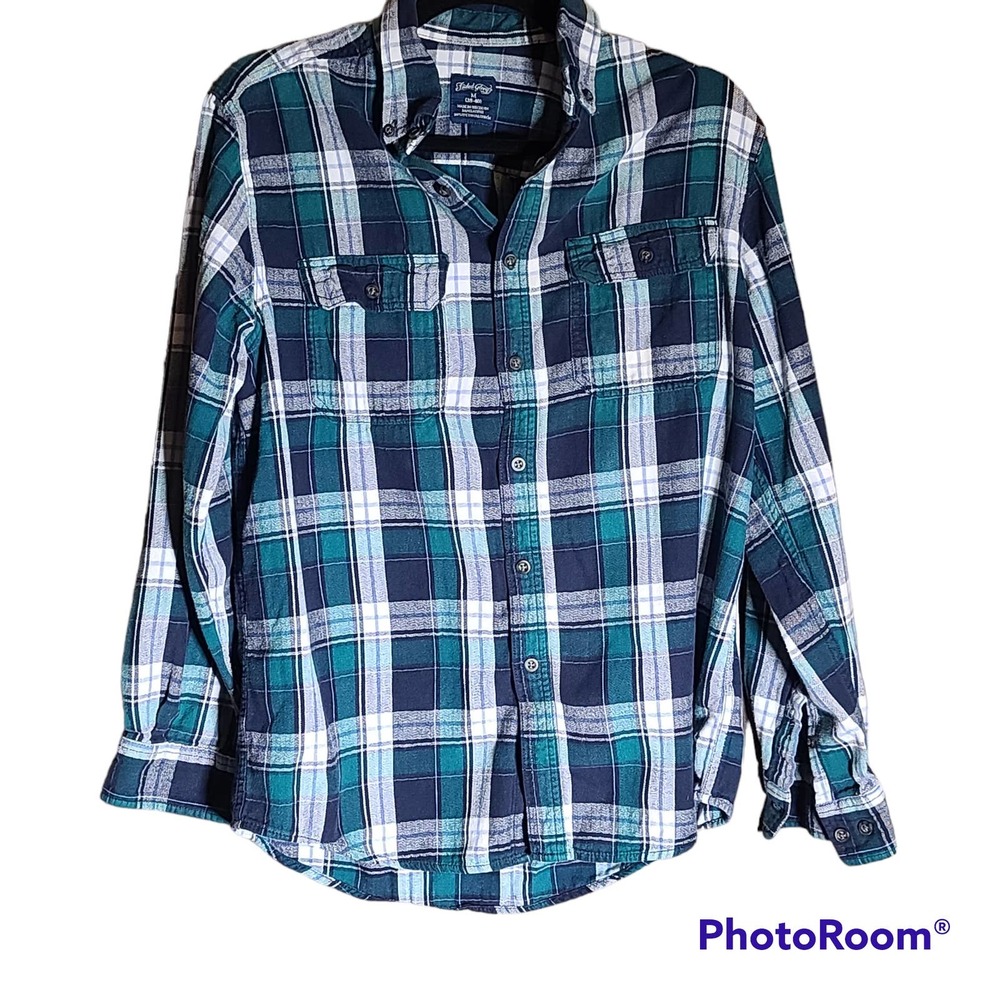 Faded Glory long sleeve button-up shirt